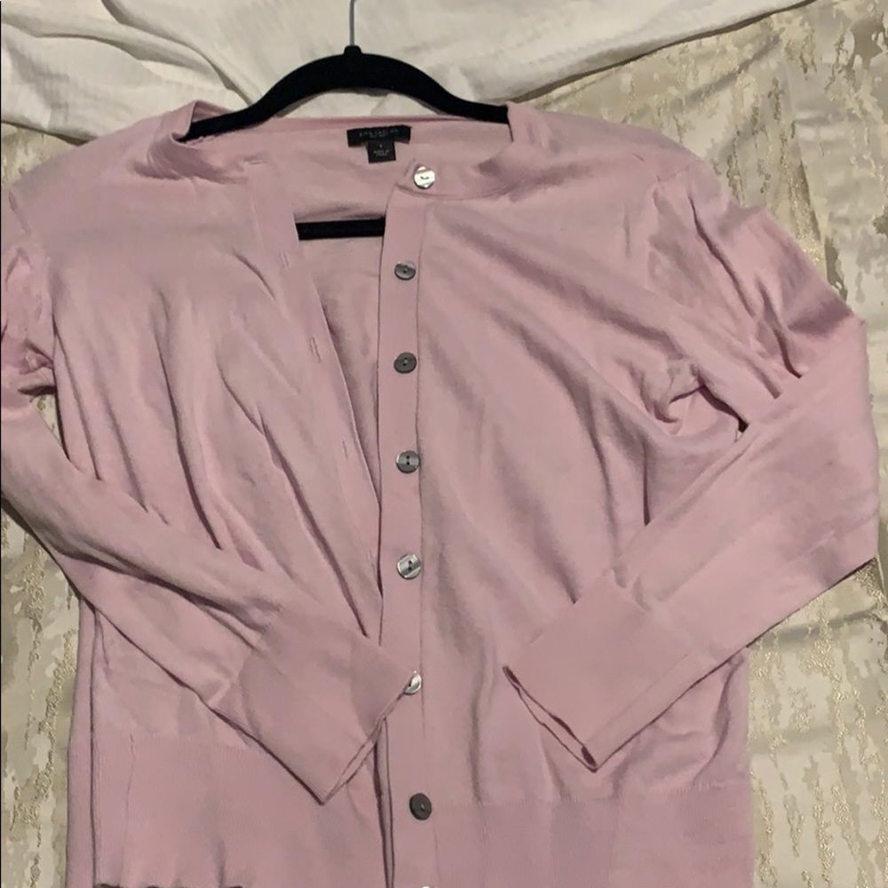 Light Purple Ann Taylor Factory Cardigan